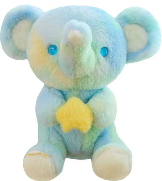 $2.60 Starry Elephant 8" Plush (Pack of  20pcs)