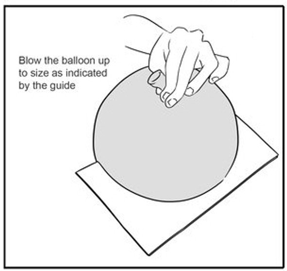 Plastic Balloon Gauge for Balloon Buster (BB1-FP-026-R2)(OBSOLETE)