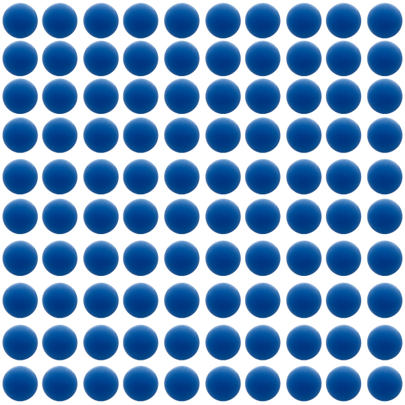 Blue Balls for Knock Down Games (Pk of 100) 75mm