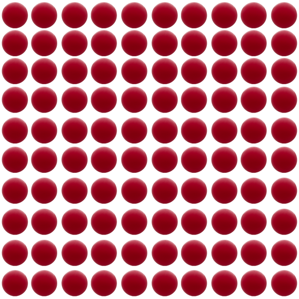 Red Balls for Knock Down Games (Pk of 100) 75mm
