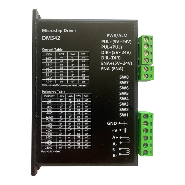 Stepper Motor Driver (DM542) 18VDC, 1-4.2A for All Star VR (EA2290)