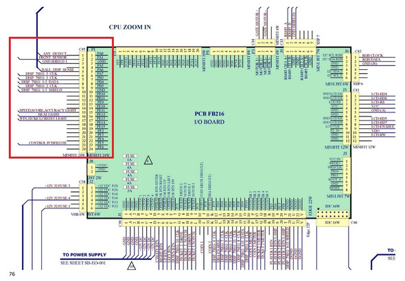 Main I/O PCB Harness