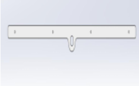 Tornado Front Glass Door Side Bar-3 for Tornado (07.032.343)