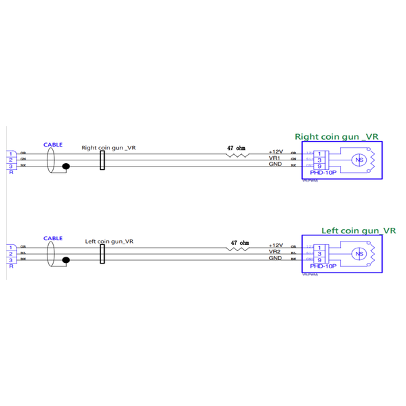 VR Sensor Connection Cable (01.004.385)