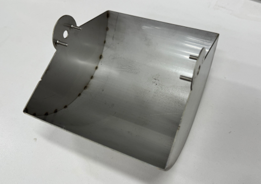 Ventilation valve sheet metal