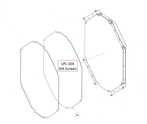 Silk Screen for HYPERpitch (HP-SS-FP039-R0)