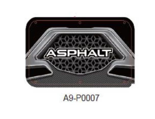 Seat decoration acrylic for Asphalt 9 (1.7.IG39C00110)  