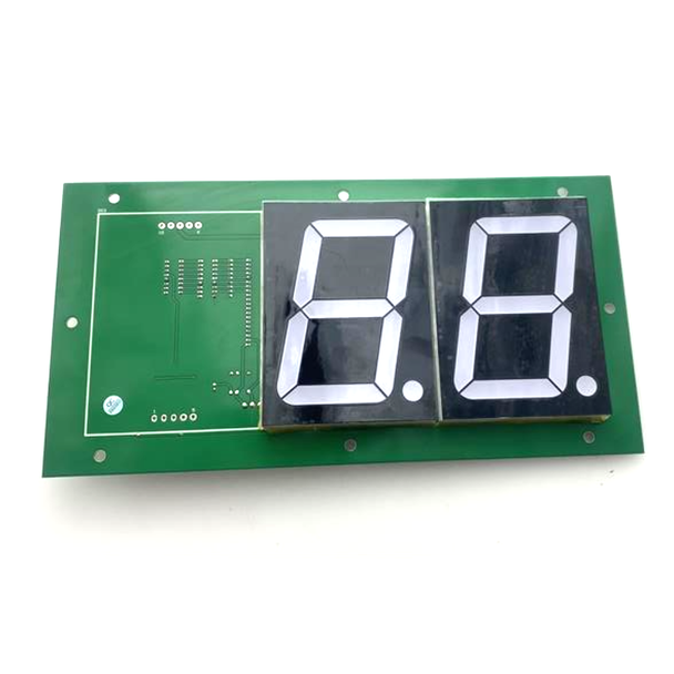 PCB FB63 7 Segment 4" Display 2 Digit BLUE (BAFB63B)