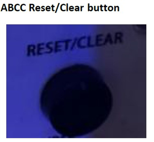 ABCC Reset/Clear button (01.008.017)