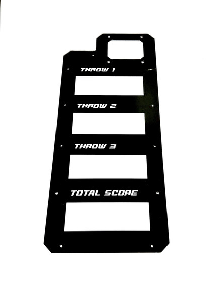 Hyperpitch AS Side Score Display Faceplate LH Silkscreen (HP-SS-007-L-R0)