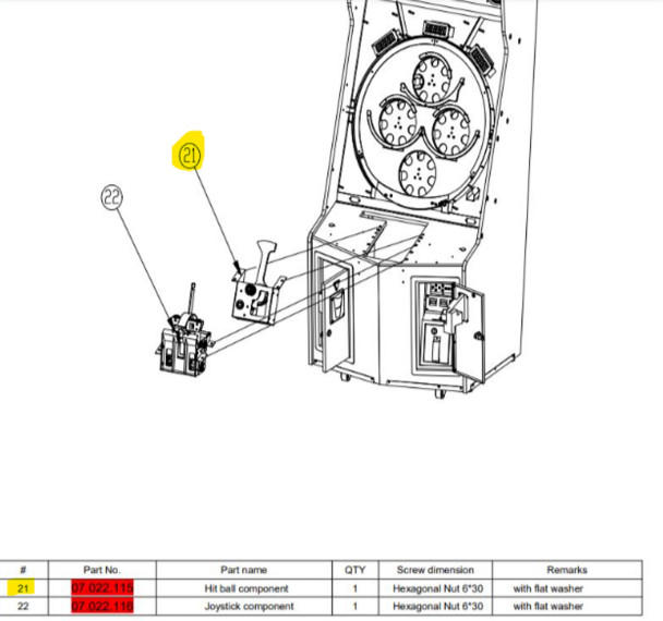 Hit Ball component for FGTeeV (07.022.140)