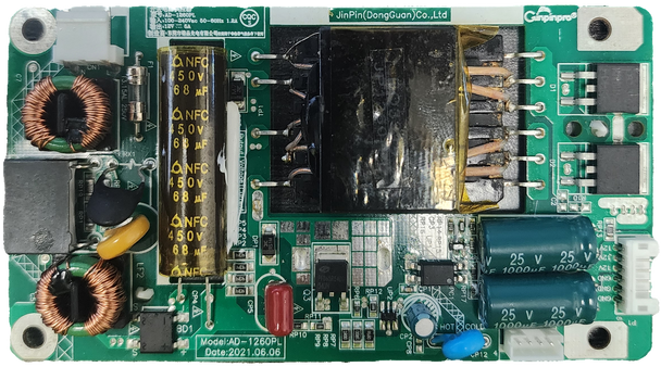 Power Board for Monitor "A" of Slam 'N' Jam Ultra (310730001)(OBSOLETE)