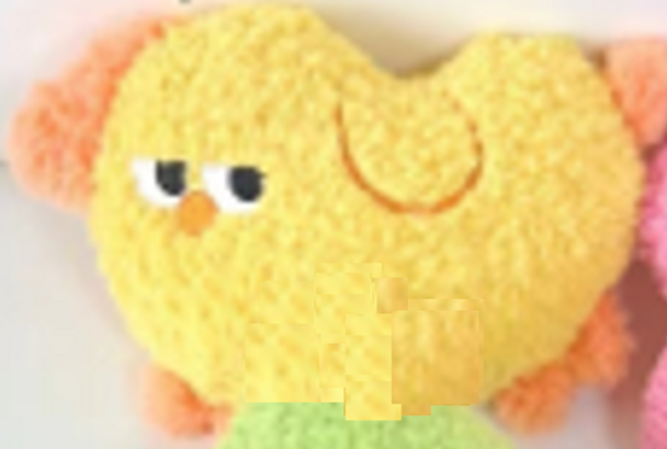 Yellow Dog 8" Plush (Pack of 20pcs)