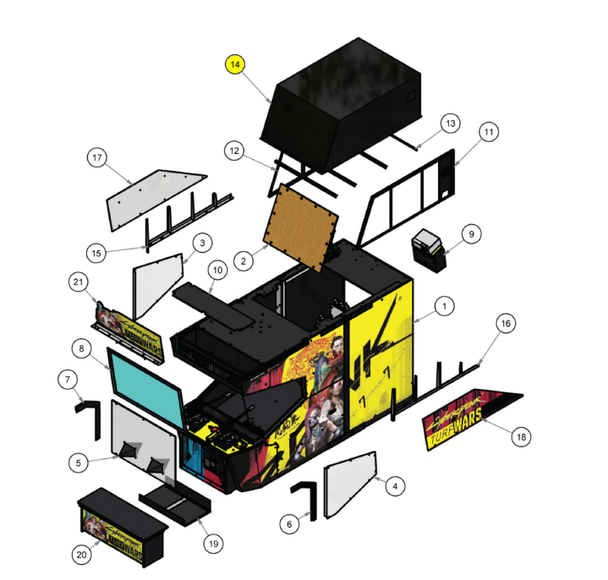 ASSY-Hat Cover for Cyberpunk 2077: Turf Wars (SG_ASSY-019B-R1)
