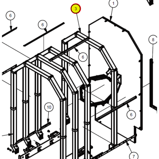 ChaserLight REAR for HyperShoot (HSH_ASSY-019-REAR-R2)
