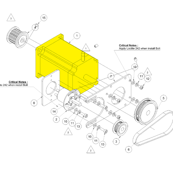 Stepper Motor for All Star VR (EA2285)