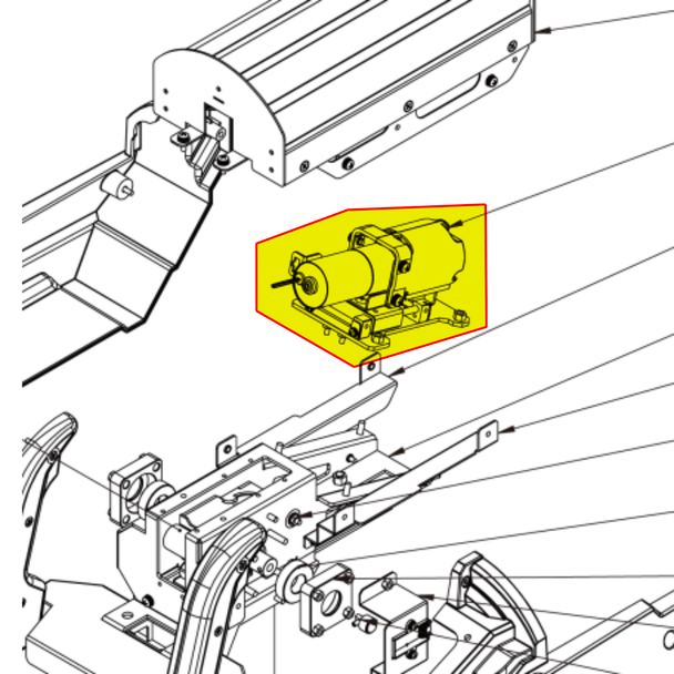 Brushless Motor Assembly for Kaiju Rampage (ME3-0500000B)