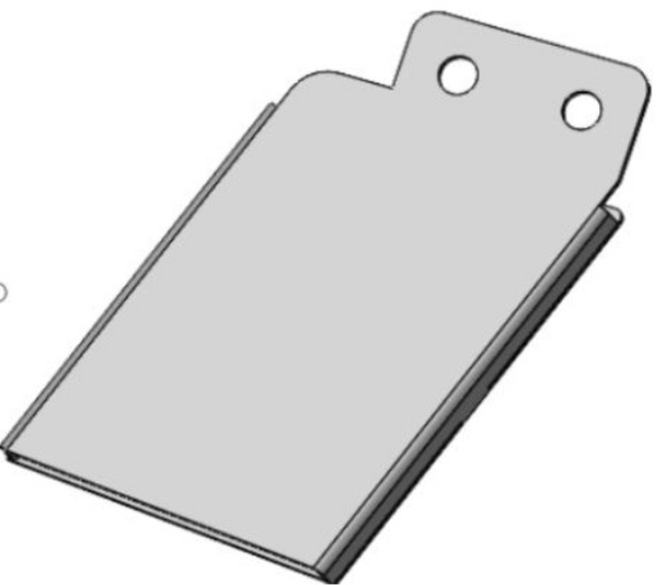 Coin Separate Channel Short-R for Tornado (07.032.117)