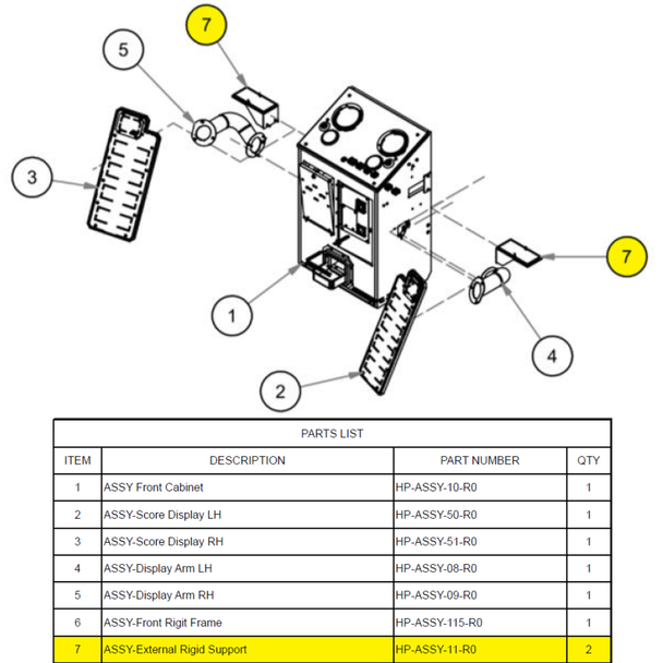 ASSY-External Rigid Support