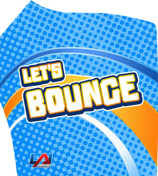Decal, Let's Bounce Right Side Control Panel (AT4490)