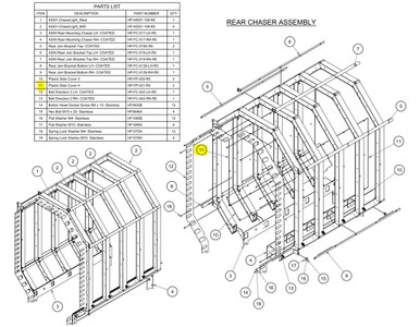 Plastic Side Cover 4 for HYPERpitch (HP-FP-031-RC)