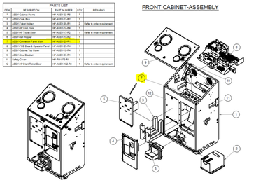 ASSY-Connector Panel Main [HP_ASSY-20-R1] - LAI Games Parts Store