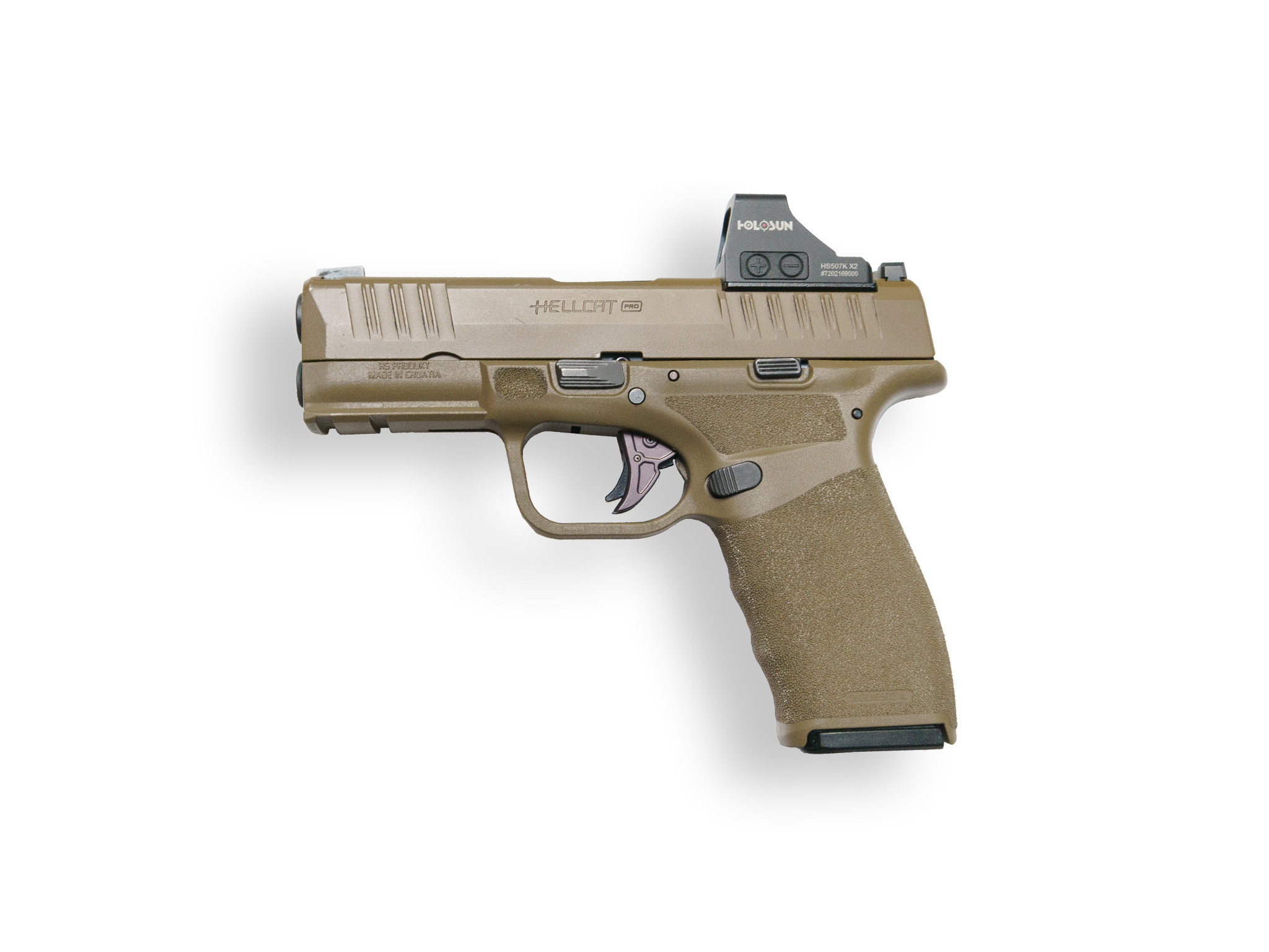 楕円 SMITH Baroqu Giar XT 36T±2 90° GUN Springfield Hellcat® and Hellcat Pro® BRZ Trigger Kit - Overwatch