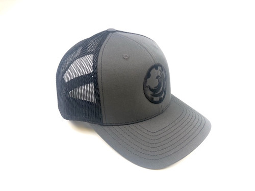 Charcoal/black OP Logo Snapback