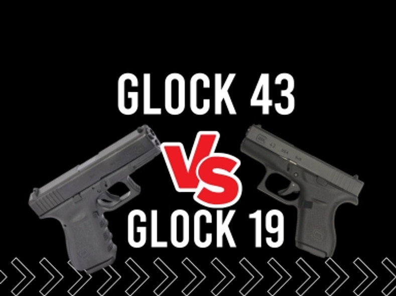 Glock 43 vs. Glock 19