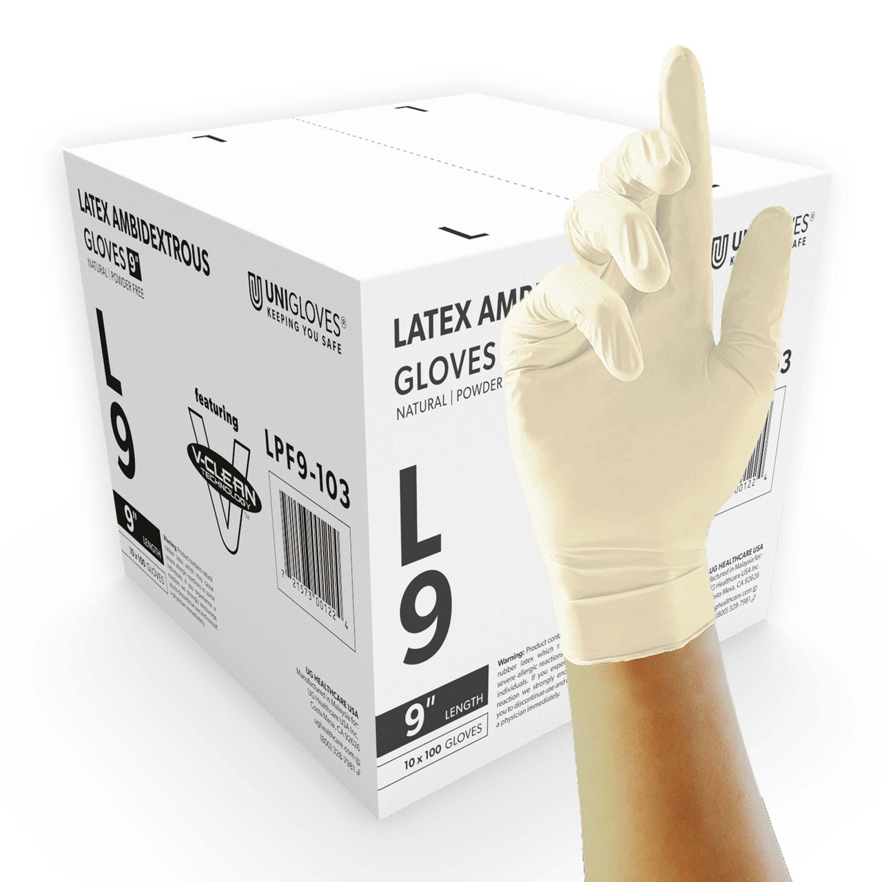 Disposable latex Gloves