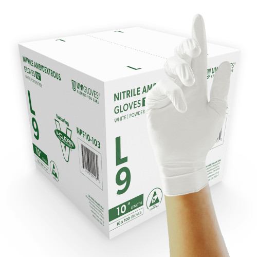 V-Clean 10" Nitrile gloves
