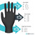 PRO.TECT Black Nitrile gloves