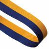 Blue & Yellow Medal Ribbon With Metal Clip 