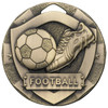 50mm Bronze Embossed Diecast Medal Also available in gold and silver 