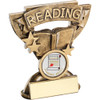School Reading Achievement Award in a cup star frame. Includes FREE personalised engraving.