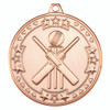 50mm Bronze Cricket Medal Awards