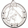 50mm Silver Horse / Equestrian Medal Award