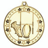 50mm Gold Rugby Medal Awards