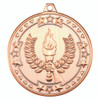 50mm Bronze Victory Torch Medal Award