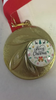 Festive 'Merry Christmas' Medal available in Gold, Silver & Bronze and quantities of 1,10,20 & 50