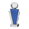 Gauntlet premium glass football trophy available with FREE engraving at 1st Place 4 Trophies