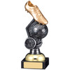 7" Gold & Silver Boot & Ball Football Trophy