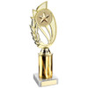 10" Gold Column Trophy includes FREE engraving