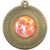 50mm Bronze Multisport Circular Medal Award