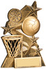 Astra Netball and hoop award in 2 sizes FREE engraving