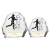 MYSTIQUE Female Glass Football Award