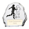 MYSTIQUE Female Glass Football Award