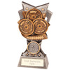 SPECTRE Silver Resin Power Lifting Trophy