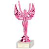 Pink Victory Female Angel Trophy