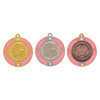 Glitter Star Pink Medals 